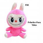 peluche en tendencia (capibara-labubu-kuromi-sticht-osito-mario) 18.5&