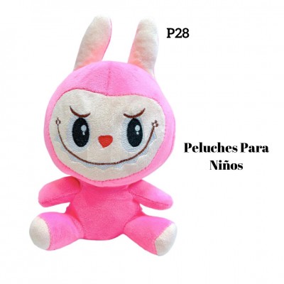 peluche en tendencia (capibara-labubu-kuromi-sticht-osito-mario) 18.5&