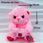 peluche osito con corazon