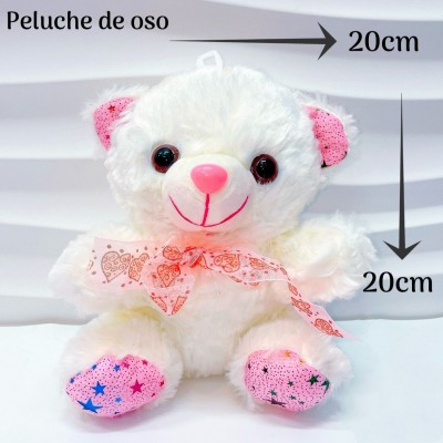 peluche osito con cinta pequeña (clip foto entre ver mas modelos)
