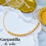 Gargantilla de rodio  &18