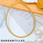 Gargantilla oro chino 18k 18.50&
