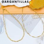 Gargantilla oro chino 18k 18.50&