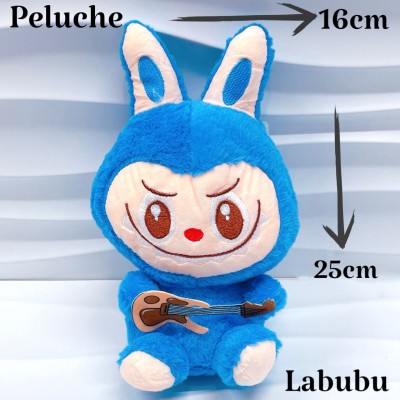 peluche labubu guitarra