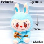 peluche labubu guitarra