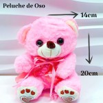 peluche osito con lazo