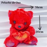 peluche osito con corazon