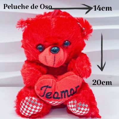 peluche osito con corazon
