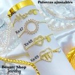 Pulsera ajustable oro chino (50 modelo) (9.50&)）