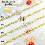Esclava piedras para dama oro chino 10.50&