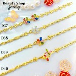 Esclava piedras para dama oro chino 10.50&