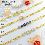 Esclava piedras para dama oro chino 10.50&