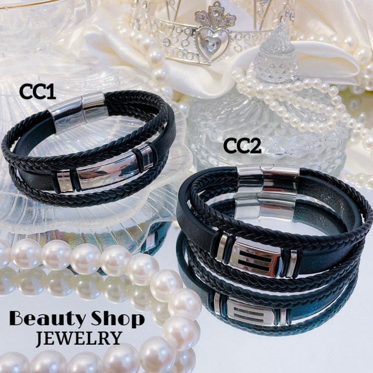 pulsera caballero cuero 20&