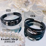 pulsera caballero cuero 20&