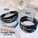 pulsera caballero cuero 20&