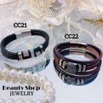 pulsera caballero cuero 20&