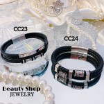 pulsera caballero cuero 20&