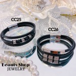 pulsera caballero cuero 20&