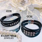 pulsera caballero cuero 20&