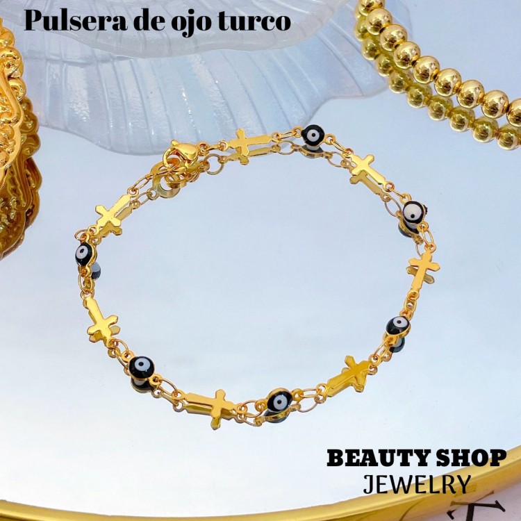 Pulsera margarita Oro chino （&5.5）
