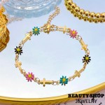 Pulsera margarita Oro chino （&5.5）
