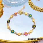 Pulsera margarita Oro chino （&5.5）