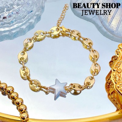 pulsera gucci con perla estrella