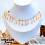 #b choker sencilla oro chino 13&