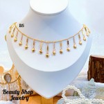 #b choker sencilla oro chino 13&
