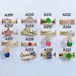 #A anillo ajustable oro chino 10&