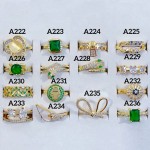 #A anillo ajustable oro chino 10&
