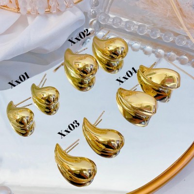 #xx zarcillo lujos tipo gold field 18k 15&