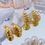 #xx zarcillo lujos tipo gold field 18k 15&