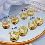 #xx zarcillo lujos tipo gold field 18k 15&