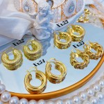 #xx zarcillo lujos tipo gold field 18k 15&