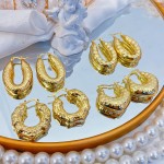 #xx zarcillo lujos tipo gold field 18k 15&