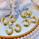 #xx zarcillo lujos tipo gold field 18k 15&