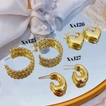 #xx zarcillo lujos tipo gold field 18k 15&