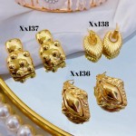 #xx zarcillo lujos tipo gold field 18k 15&