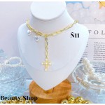 #N cadena eslabon con dije corazon (&16）