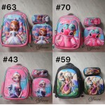 #1 bolso escolares tripack (niña y niño. ) clip foto entre ver mas modelos