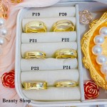 #p Anillos ajustable Baño oro 18 k  (&7)