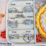 #p Anillos ajustable Baño oro 18 k  (&7)