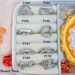 #p Anillos ajustable Baño oro 18 k  (&7)