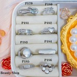 #p Anillos ajustable Baño oro 18 k  (&7)