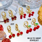 argolla cereza oro chino 18k 16&