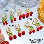 argolla cereza oro chino 18k 16&