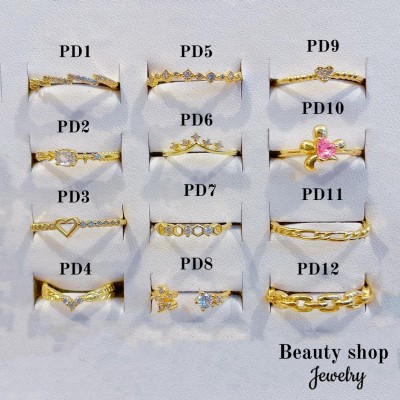 #PD anillo oro chino 18k 7&