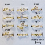 #PD anillo oro chino 18k 7&