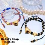 pulsera ajustable con dije corazon 12&